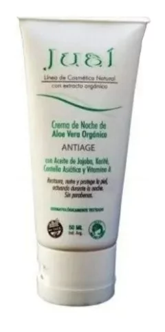 Crema De Noche De Aloe Vera Jual Antiage 50ml