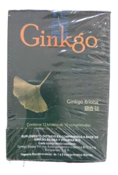 Ginkgo En Comprimidos Macrosalud 12 Blisters 10 Comp