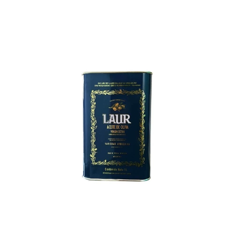 Aceite Oliva Laur Virgen Extra 100% Arbequina Lata 1 L