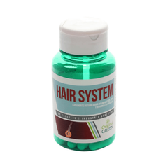 Hair System Original Green 30 cápsulas Crecimiento Capilar