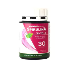 Spirulina Centella Bogado Ginkgo Biloba Antioxidante 30 Caps