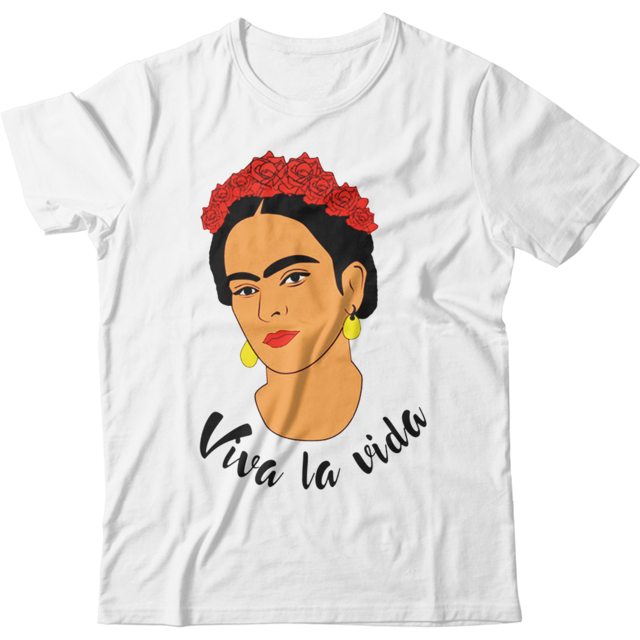 Remeras impresas de Frida Kahlo