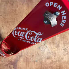 Destapador Coca Cola ice cold Carteles