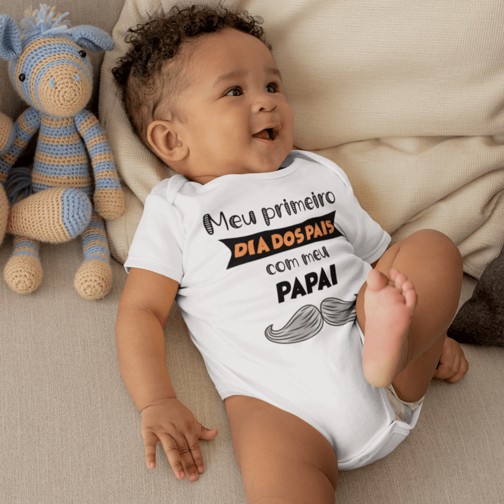 Body Bebe Meu Primeiro Dia Dos Pais Com Meu Papai