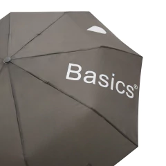 Paraguas corto basics gris topo - SECO