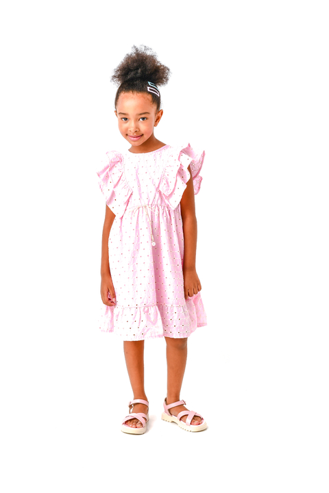 Vestido Infantil Xadrez Vermelho da Minnie - Animê - Alecrim Kids