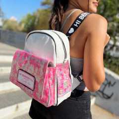 Mochila y bandolera Lali rola - comprar online