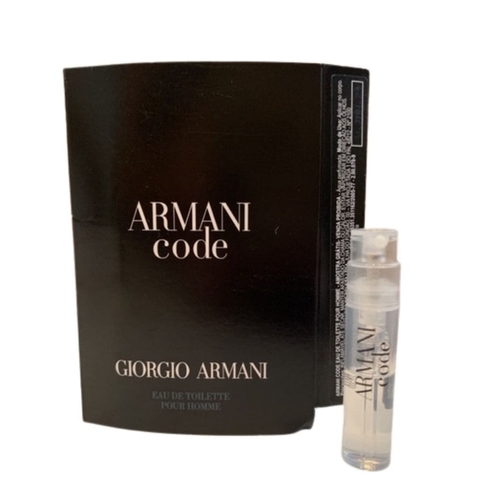amostra armani code