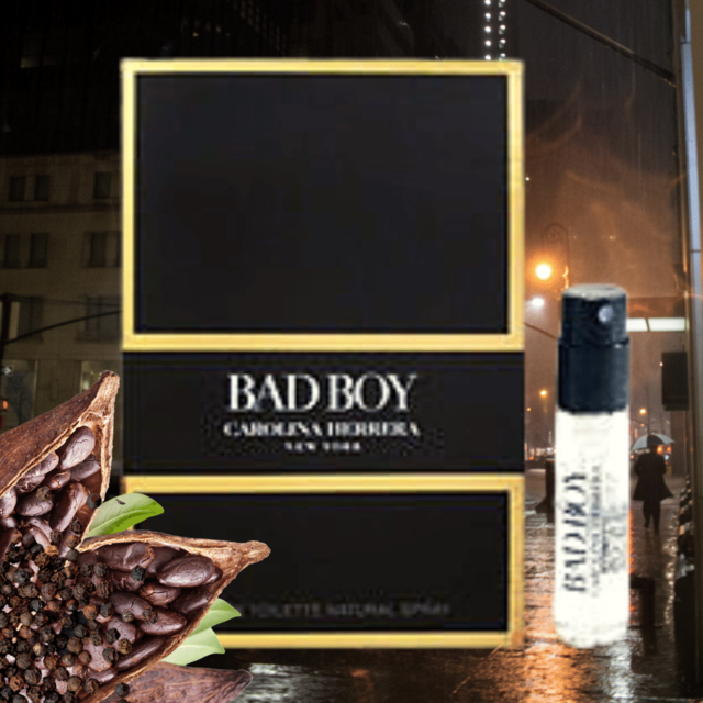 Amostra Oficial Bad Boy Carolina Herrera 1,5ml