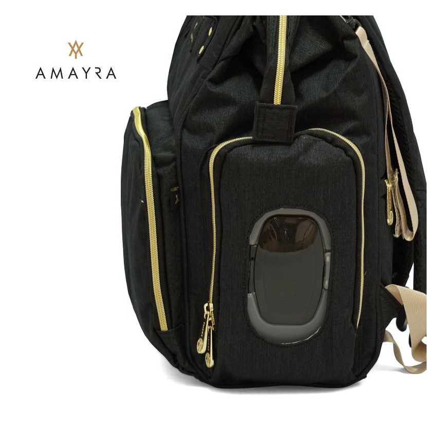 Mochila Maternal Amayra + Cambiador + Bol Térmico
