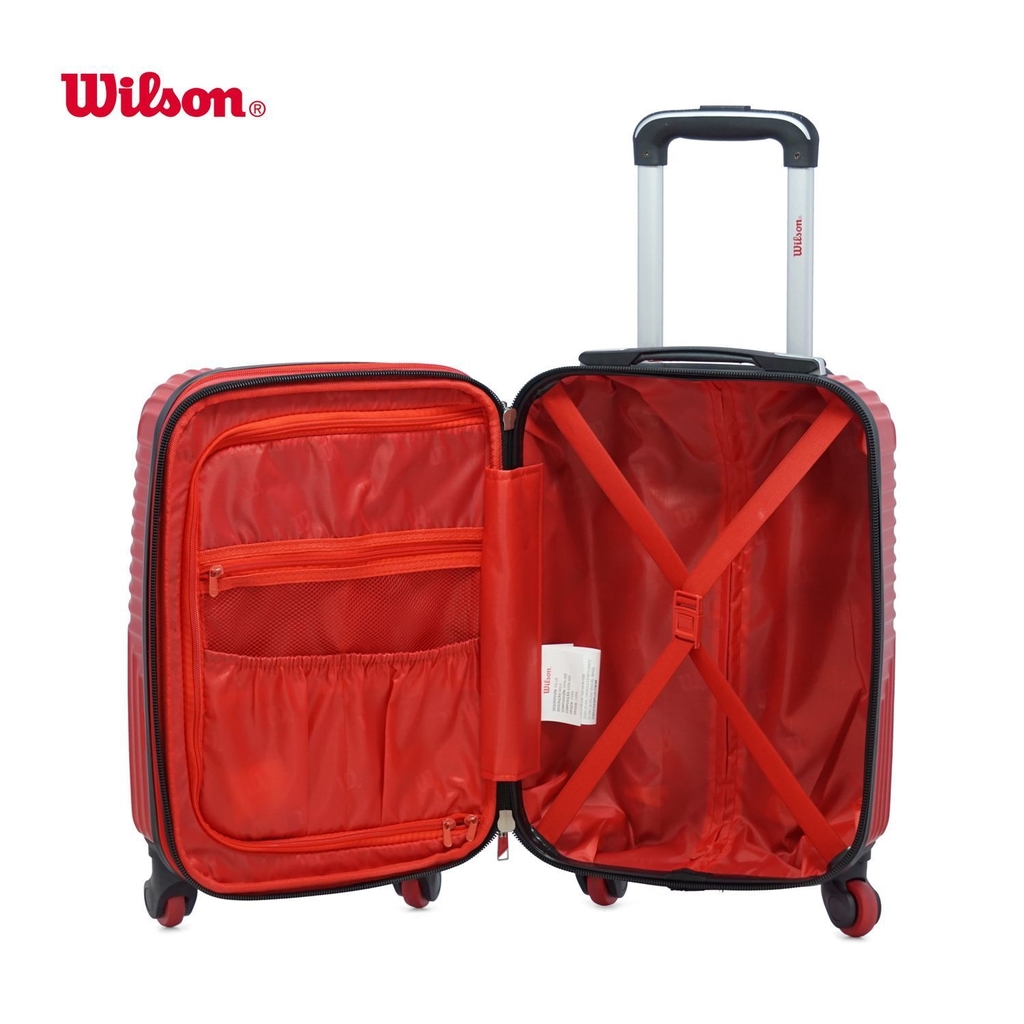 Valija Wilson Rígida Cabina Carry On Logos Abs