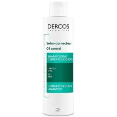 Vichy Dercos Sebocorrector Shampoo Grasos - 200 ml