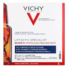 Vichy Liftactiv Specialist Glyco-C Peeling de Noche - 30 ampollas