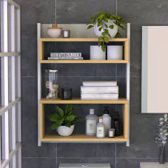 mueble para baño organizador flotante baño