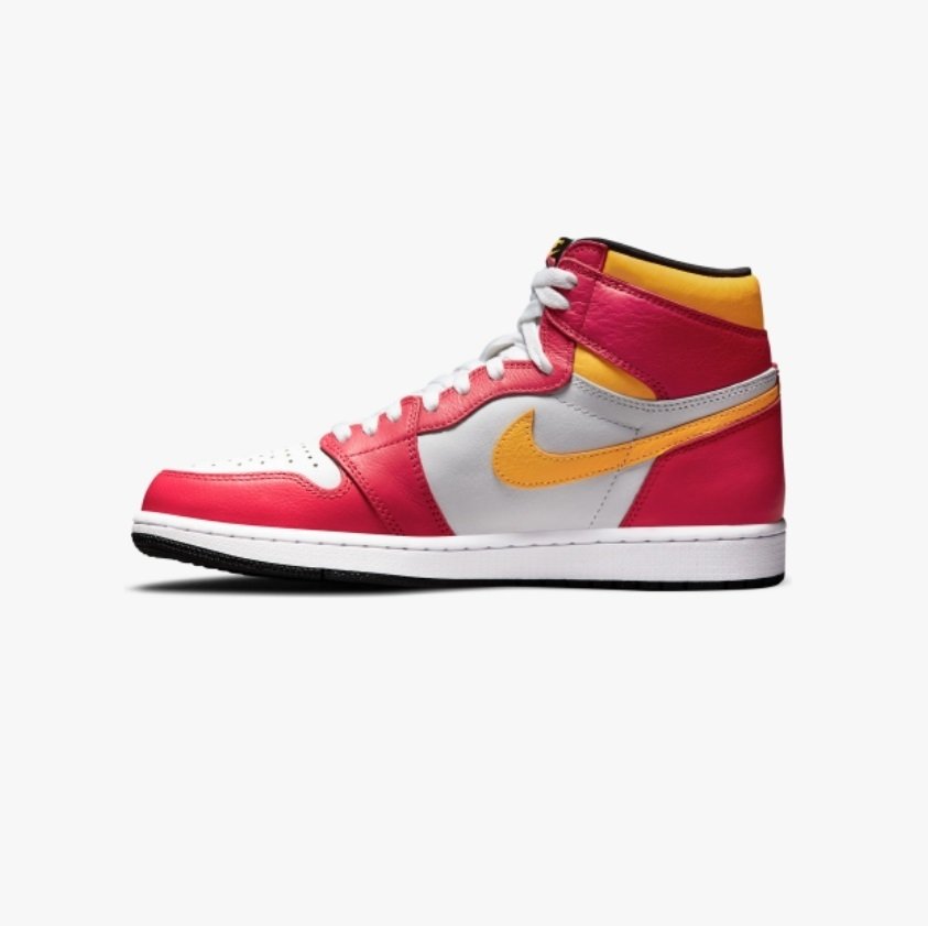 Zapatillas Botitas Air Jordan 1 Retro High OG Light Fusion Red