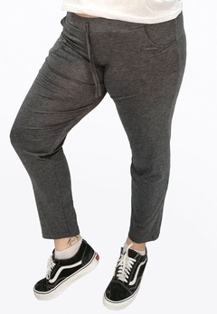 Pantalón modal elastizado gris