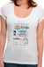 Camiseta Save the Date BRANCO - Feminina