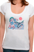 Camiseta Dragon River BRANCO - Feminina