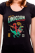 Camiseta Unicornceraptor PRETO - Feminina