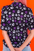 Camisa de Botão - The Skellington PRETO - Unissex