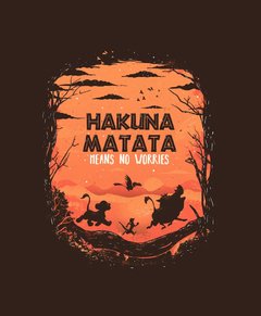 estampa hakuna matata