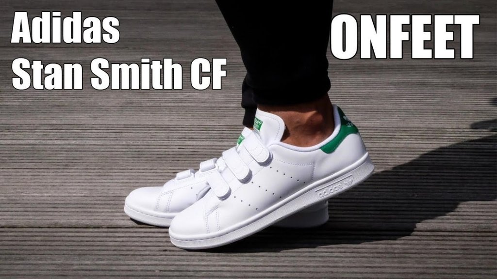 Zapatillas adidas Cuero Originals Stan Smith Con Verde