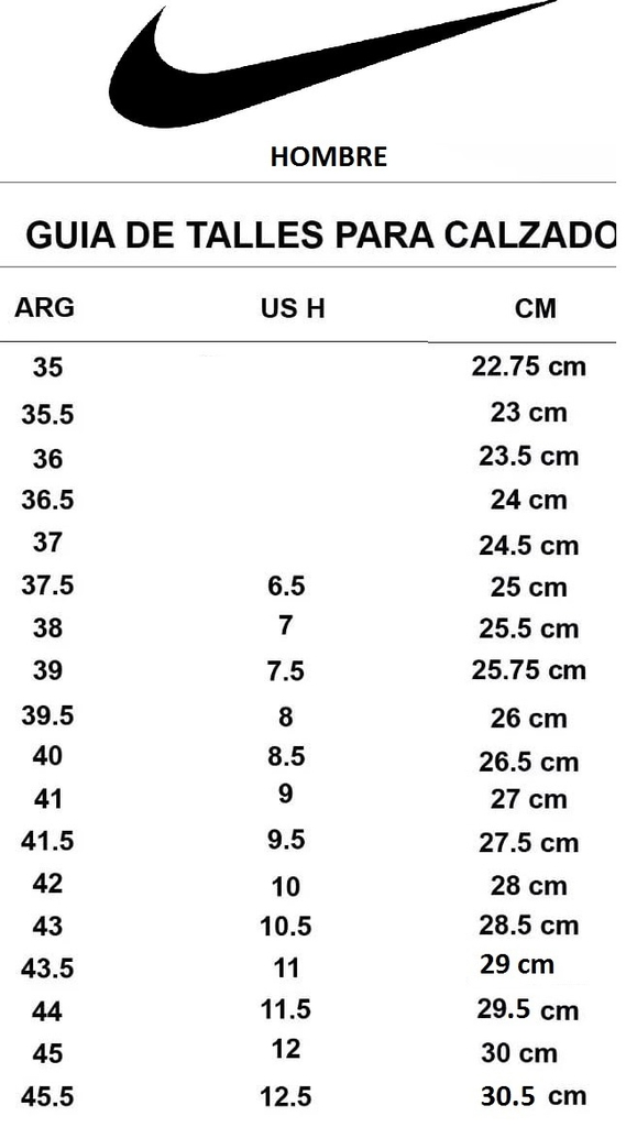 قطاع الطرق الصقر مرساة nike guia tallas zapatillas - viaggidistrada.com