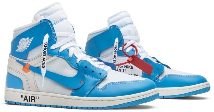 nike air off white azul