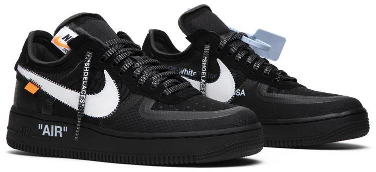 air force preto off white