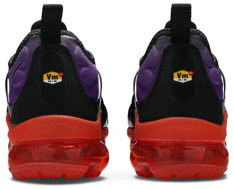 nike air vapormax plus purple and orange