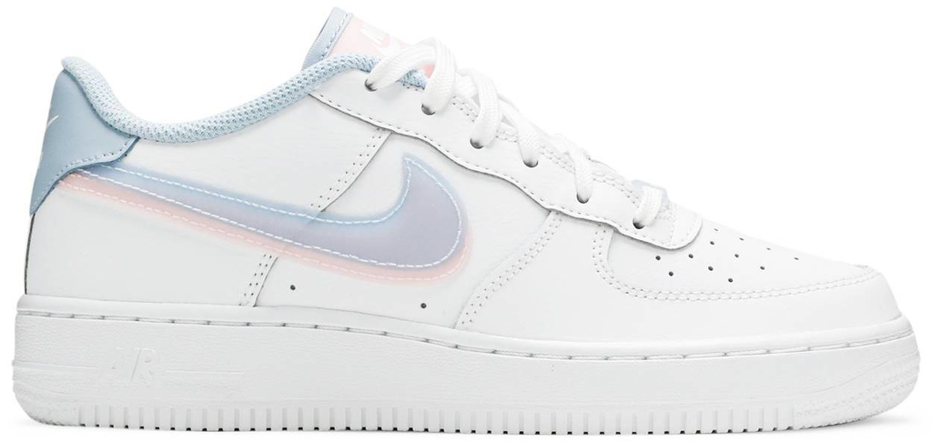 lichtblauwe nike air force