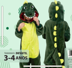 Pijama Unicornio Dino Infantil - Kigurumi