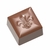 Molde Chocolate CUADRADO FLOR DE LIS CW1885