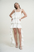 Vestido Waterfall Blanco