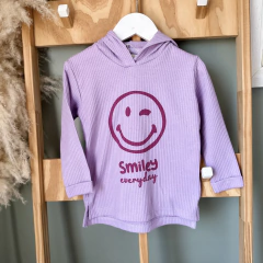 BUZO SMILE LILA