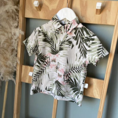 CAMISA HAWAI VERDE CLARO - comprar online
