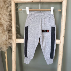 PANTALON FRISA GRIS MELANGE