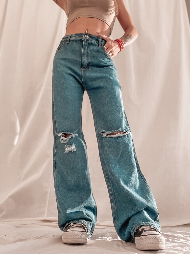 WIDE LEG MIA ROTURAS - Comprar en GINA
