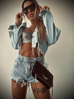 CROP TOP SHINE - comprar online
