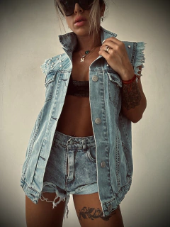 CHALECO OVER ACID TACHA - tienda online