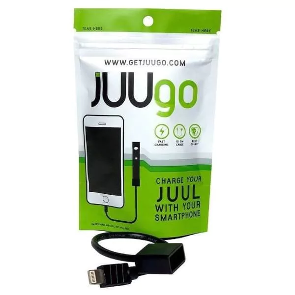 JUUgo - CARGADOR IPHONE - JUUL ( conector Lightning)