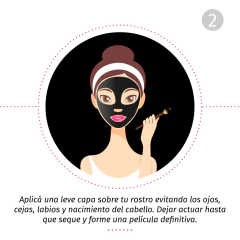 Mascara Facial Duo - Peel Off + Serum - Acf Limpia e Hidrata - Glowee Argentina - Tu Tienda Online de Maquillaje