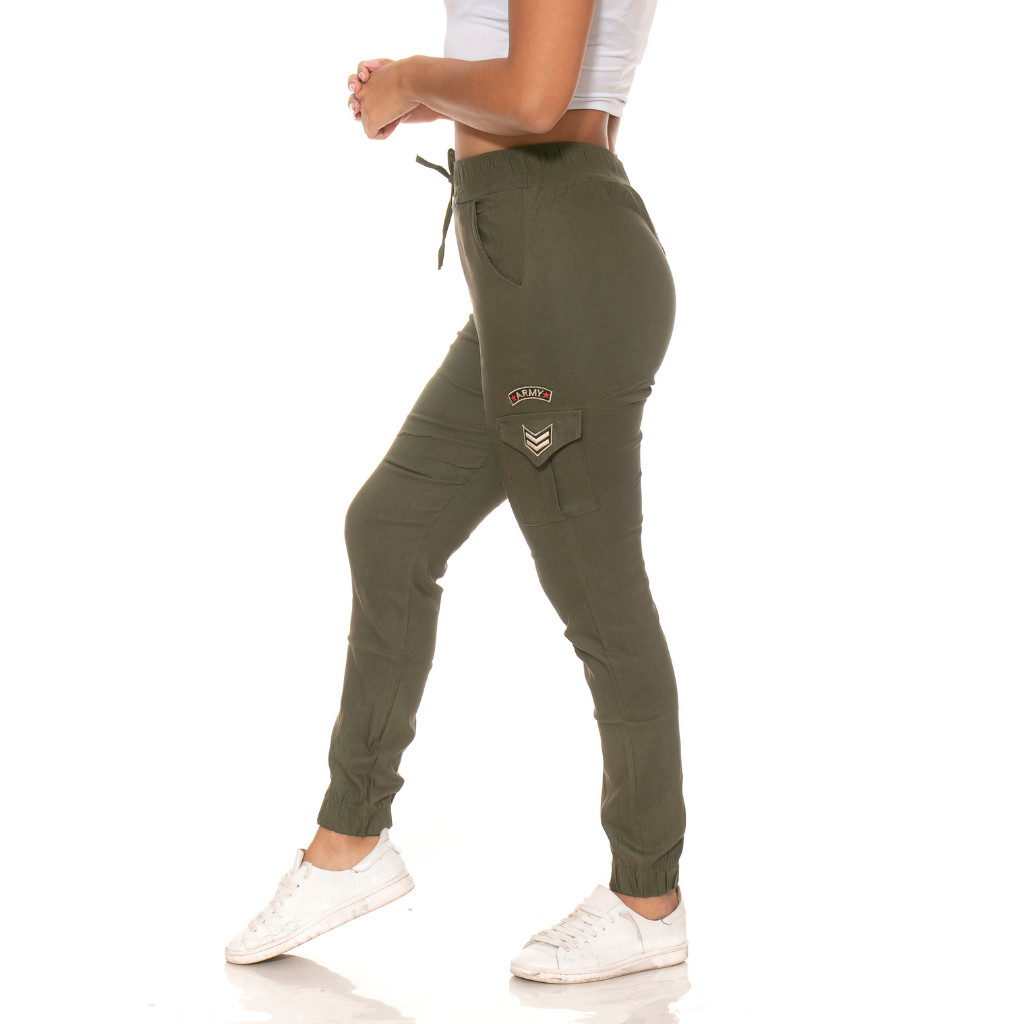 army drawstring bolsa