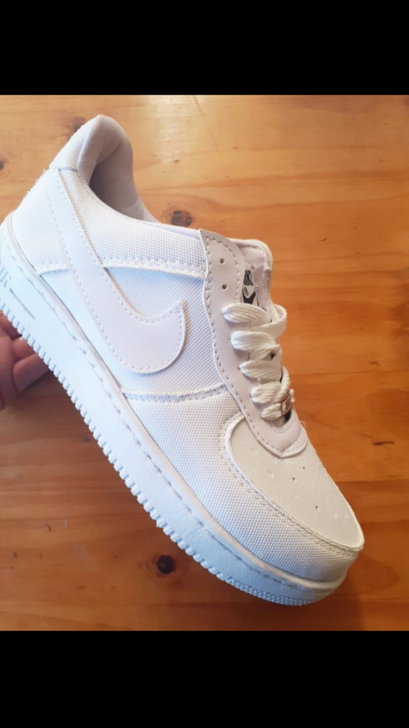 NIKE AIR FORCE DE TELA BLANCA - Kingdom importaciones