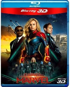 Capitã Marvel 3D (2019) Blu-ray Dublado E Legendado