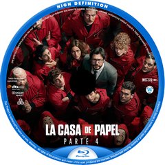 La Casa de Papel 4º Temporada Blu-ray Dublado Legendado - comprar online