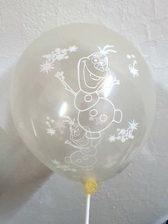 10 globos Olaf impresos - comprar online