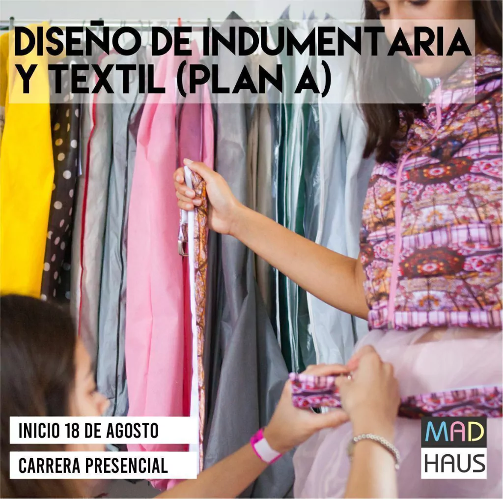 CARRERA DISEÑO DE INDUMENTARIA Y TEXTIL PLAN A (agosto)