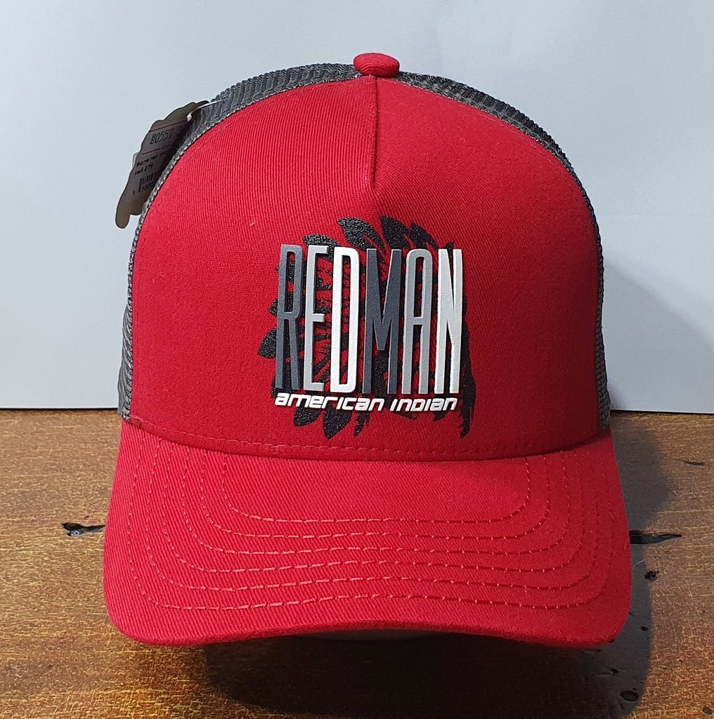 0557-32 - Boné Red Man - Red Man Vermelho
