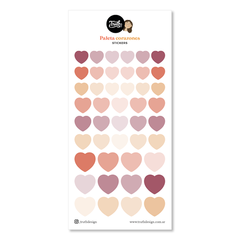 Stickers - Paleta de corazones MINIS - Truth Design & Lettering